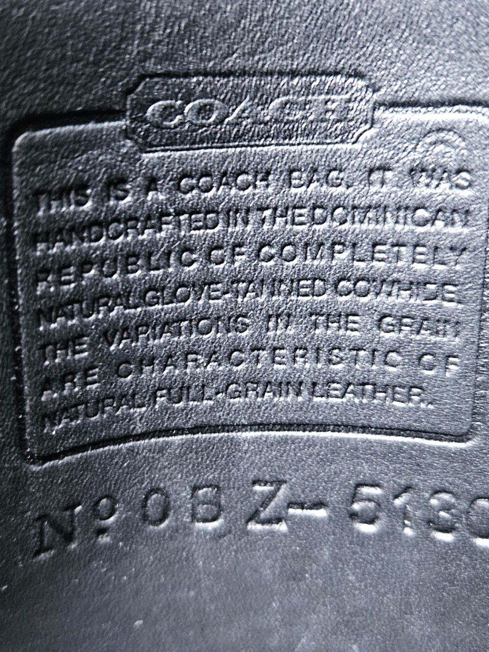 Vintage Coach Station Bag 5130 Black Leather Crossbody USA Pre 1994 - Picture 13 of 13